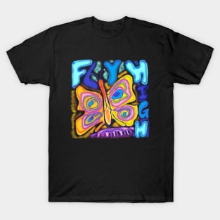 fly high butterfly T-Shirt